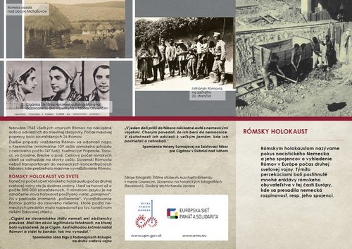 obrázok letáka Rómsky holokaust